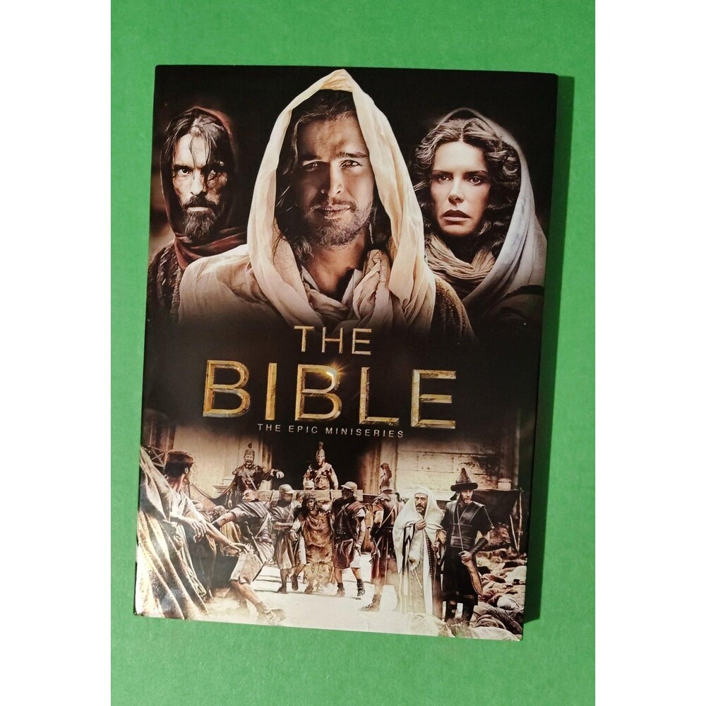The Bible Epic Miniseries DVD 4 Disc Complete Series Set 2013 Faith-Based Christ